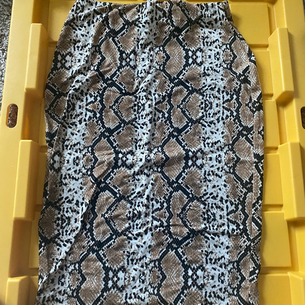 Cheetah print women’s skirt